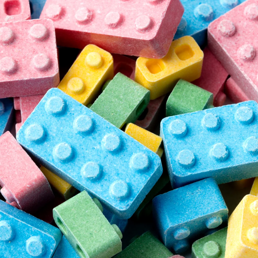 1/4 Lb. Candy Blox Lego Blocks