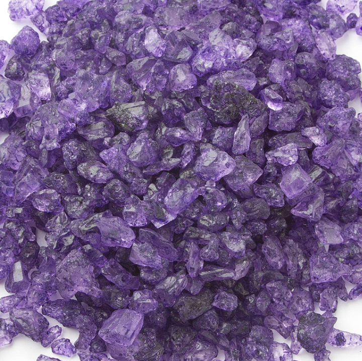 1/4 Lb. Grape Rock Candy