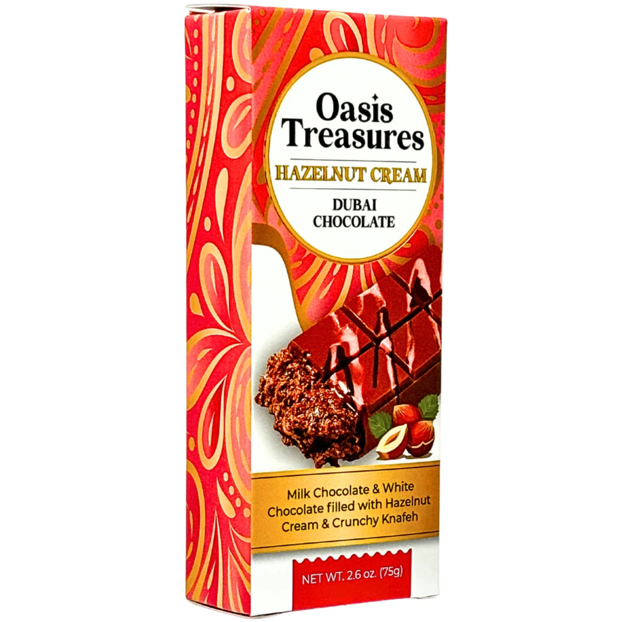 Oasis Treasures Hazelnut Cream Dubai Bar