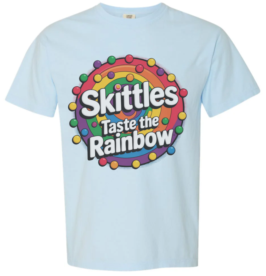 "Skittles Taste the Rainbow" TShirt
