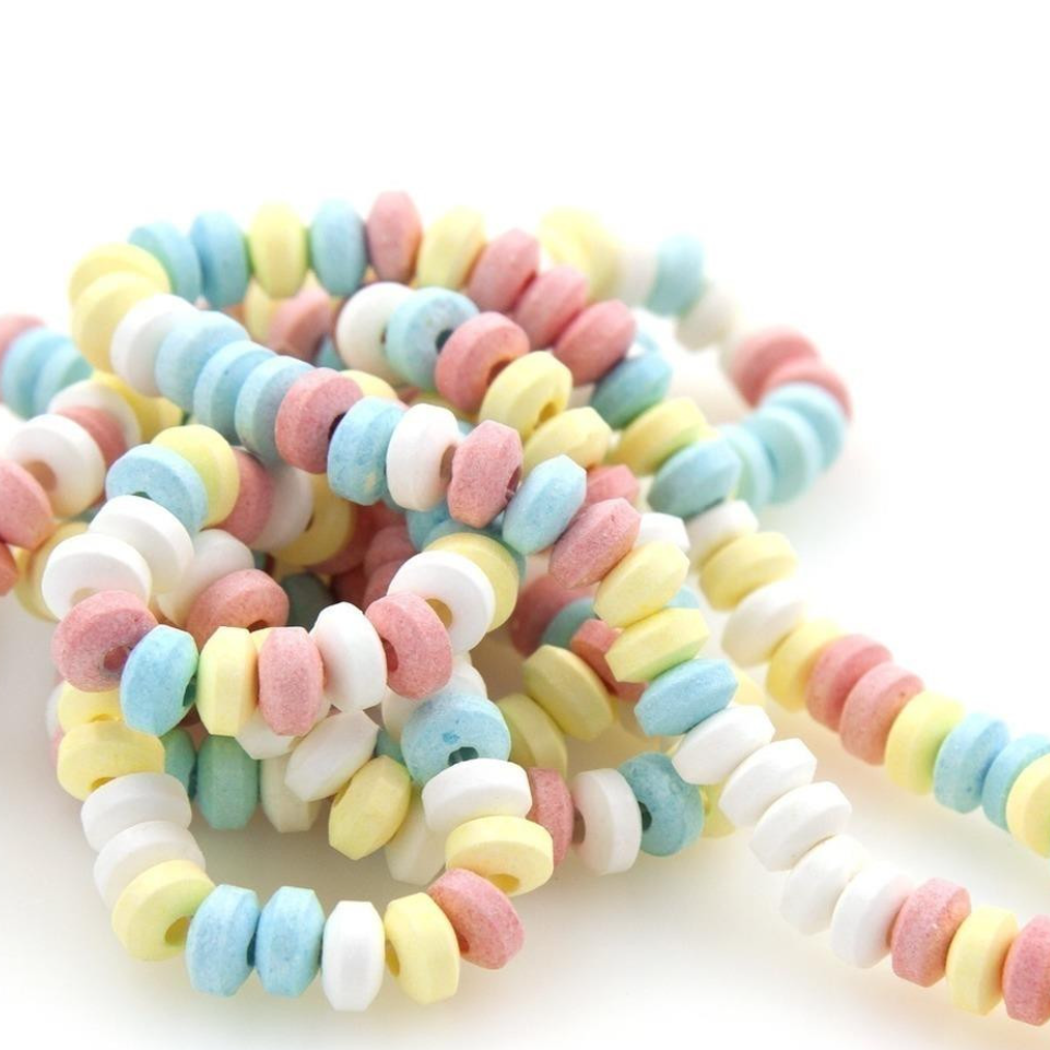 1/4 Lb. Smarties Candy Necklace Unwrapped