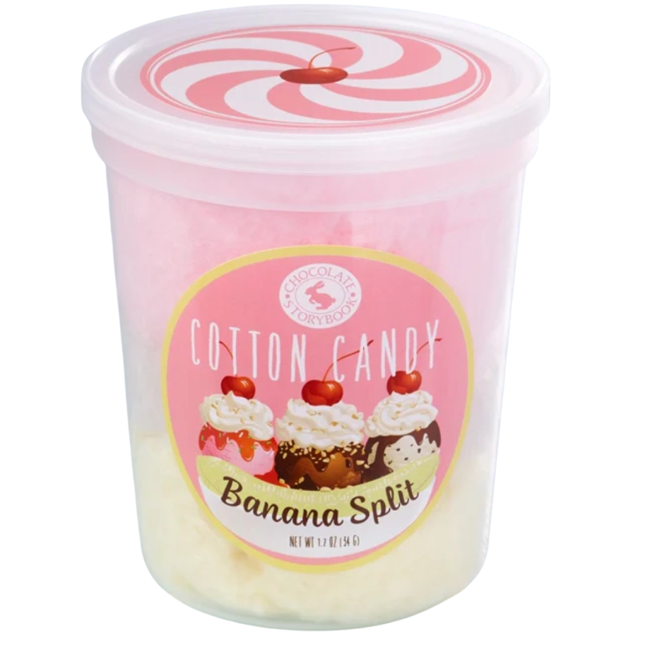 Banana Split Cotton Candy 1.75oz