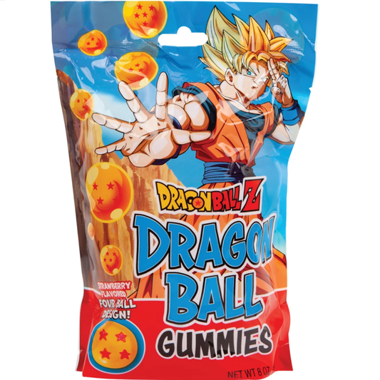 DRAGON BALL Z GUMMIES 8 OZ STAND UP POUCH