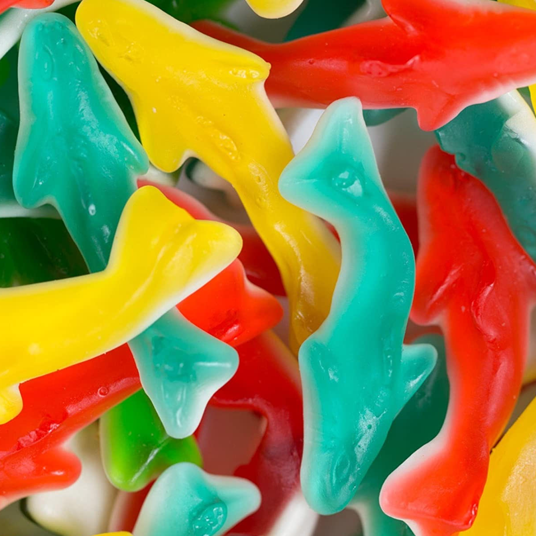 1/4 Lb. Gummi Sharks